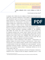 A Historiografia e A Política Indigenista Sobre Os Povos Indígenas No Sertão de Pernambuco (1801-1845) .