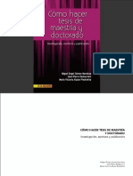 Cómo Hacer Tesis de Maestría y Doctorado PDF