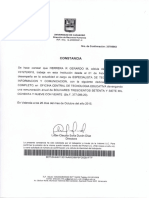 Certificado Laboral Especialista-Universidad de Carabobo