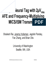 2009-JSSCC-A 500 W Neural Tag With 2 Vrms AFE and Frequency-Multiplying MICSISM FSK Transmitter-Visual