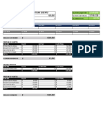 Informe de inversión con rendimiento 6.15