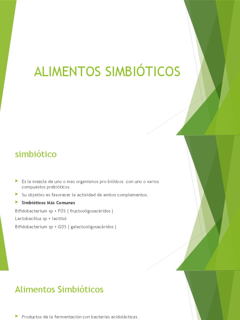 Alimentos Simbióticos PDF Probiótico Cáncer