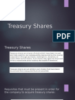 10 - Treasury Shares