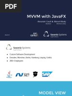 MVVMFX - JavaOne 2016