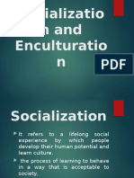 CHAPTER 4 LESSON 1 Socialization and Enculturation