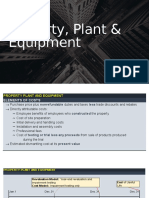 Property, Plant & Equipment