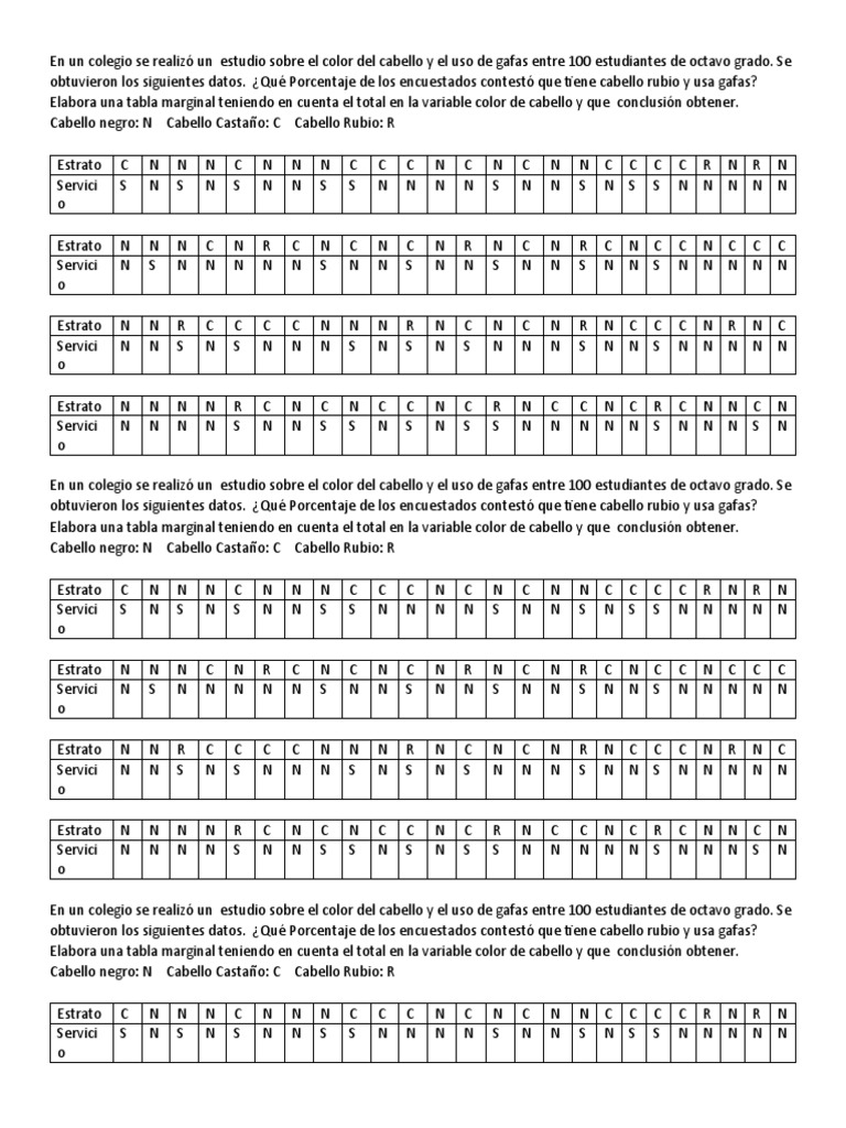 Examen Tabla Marginal Octavo | PDF | Qualia | Moda