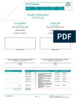 Quality Agreement (质量协议) : Customer Supplier
