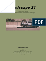 Landscape 21: International Journal For Planning Research and Landspace Design