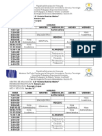 Horario Victoria