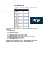Ejercicios Otras Técnicas de Pronósticos PDF