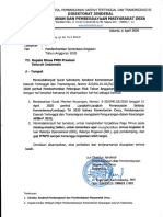 Surat Pemberhentian Kegiatan TA 2020 PDF