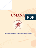 CMANA. A Thriving Institution and A Continuing Journey