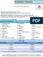 Pinnacle LLP - Management Training Brochure PDF