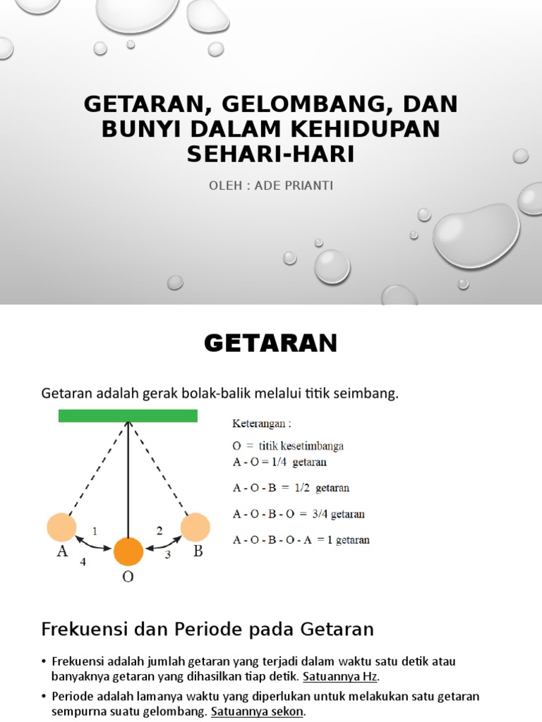Getaran Gelombang