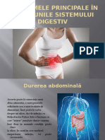 Simptomele Principale În Afecțiunile Sistemului Digestiv