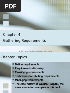 Gathering Requirements