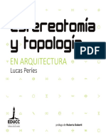 Etrereotomía y Topología en Arquitectura Lucas Períes