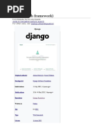 Django (Web Framework) : Jump To Navigation Jump To Search