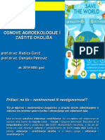 Prezentacija 2-Osnove Agroekologije I Zaštite Okoliša PDF
