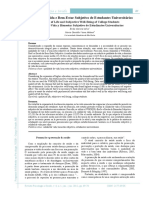 Qualidade de Vida e Bem-Estar Subjetivo de Estudantes Universitarios