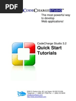 Quick Start Tutorials Code Charge Studio