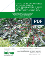 4751 Establecimiento de plantaciones de café Coffea arábica L. con genotipos tolerantes a roya anaranjada (Hemileia vastatrix Berk y Broome) en el estado de Oaxaca.pdf