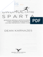 Drumul Catre Sparta - Dean Karnazes PDF