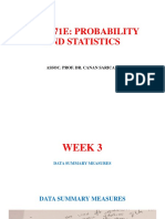 Probability and Statistics Week 3-Updated