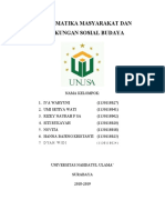 MAKALAH MANUSIA DAN LINGKUNGAN PROBLEMATIKA LINGKUNGAN SOSIAL BUDAYA YANG DIHADAPI MASYARAKAT DAN ISU.docx