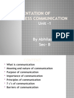 Communication