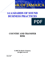 Standards-Country and Transfer Risk