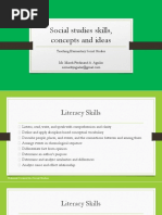 1 - Social Studies Concepts, Ideas and Skills