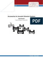 Accessories For Acoustic Emission Systems: Specification