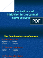 The Excitation and Inhibition in The Central Nervous System