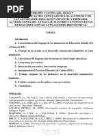 Tema 9 Al. Características Del Lenguaje de Los Alumnos y de Las ...