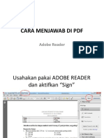 Cara Menjawab Di PDF