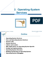 Chapter 2: Operating-System Services: Silberschatz, Galvin and Gagne ©2018 Operating System Concepts - 10 Edition