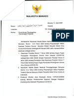 Surat Walikota, Bank Sulut