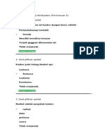 Soal Farmakologi Antikanker