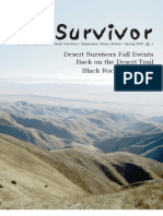 Spring 2007 The Survivior Newsletter Desert Survivors
