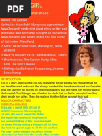 A Cup Of Tea Katherine Mansfield Narration