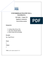 Universidad Politècnica Salesiana: Sede Quito - Campus Sur Ingeniería Automotriz Tren de Fuerza Motriz