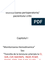 Curs 2 Monitorizarea Pacientului Critic