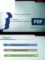 CURS 5 - Grupul Si Comunicarea PDF