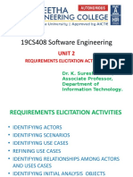 Requirements Elicitation Activities