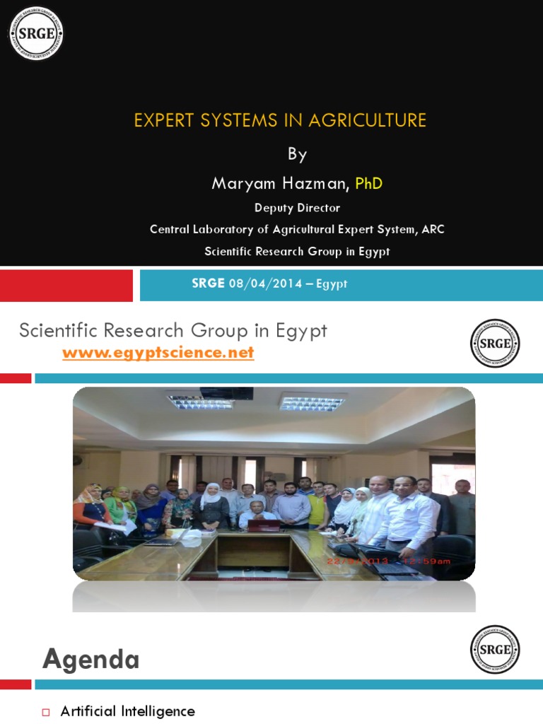 Expert Systems in Agriculture Use | PDF | Artificial Intelligence ...