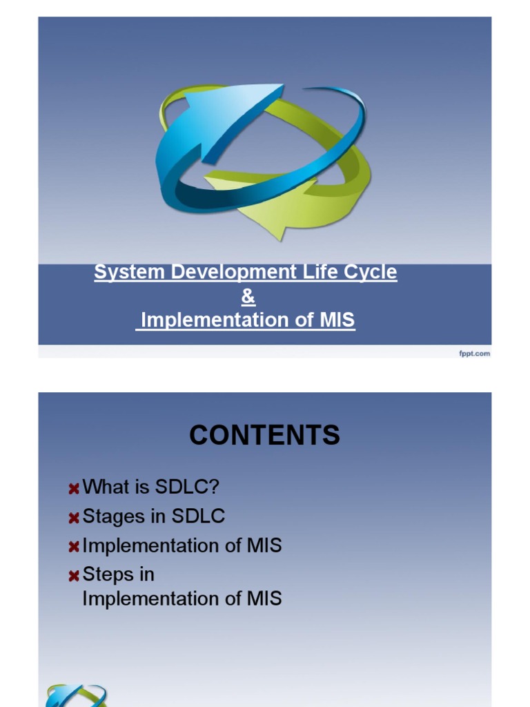 System Development Life Cycle Implementation of Mis | PDF | Software ...