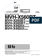 Pioneer MVH-X460, X465, X560, X565 - CRT5459 PDF