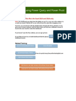 PQ PP db2 Excel2016 DL